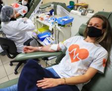 Com estoque 40% abaixo do ideal, Hemepar faz apelo à população para doar sangue.