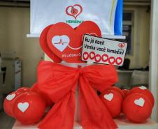 Com estoque 40% abaixo do ideal, Hemepar faz apelo à população para doar sangue.