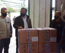 Paraná recebe 234 mil vacinas contra a Covid-19; doses da Pfizer vão para os 399 municípios