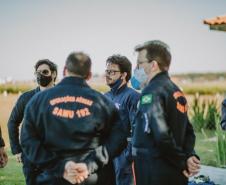 Sesa realiza curso para profissionais que atuam nos helicópteros de resgate do Estado