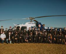 Sesa realiza curso para profissionais que atuam nos helicópteros de resgate do Estado