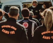 Sesa realiza curso para profissionais que atuam nos helicópteros de resgate do Estado