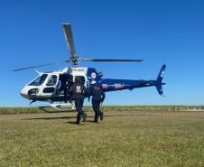 Sesa realiza curso para profissionais que atuam nos helicópteros de resgate do Estado