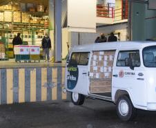 Governo do Estado entrega seringas e mais doses de vacina contra a Covid-19 para Curitiba em menos de oito horas