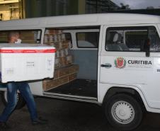 Governo do Estado entrega seringas e mais doses de vacina contra a Covid-19 para Curitiba em menos de oito horas