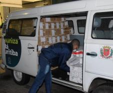 Governo do Estado entrega seringas e mais doses de vacina contra a Covid-19 para Curitiba em menos de oito horas