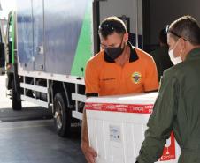 Força-tarefa do Governo do Estado envia vacinas e medicamentos para todas as Regionais de Saúde