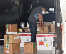 Força-tarefa do Governo do Estado envia vacinas e medicamentos para todas as Regionais de Saúde
