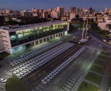 Governador entrega 1.211 automóveis aos 399 municípios para reforçar Saúde da Família
