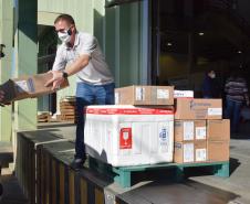 Governo completa distribuição das vacinas contra a Covid-19 da semana e envia mais medicamentos