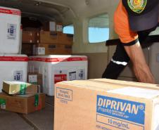Governo completa distribuição das vacinas contra a Covid-19 da semana e envia mais medicamentos