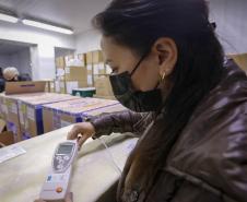 Paraná recebe 173,1 mil doses contra a Covid-19, todas para população em geral