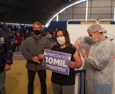 Vacinação contra a Covid-19 bate recorde no final de semana; mais de 122,3 mil doses foram aplicadas