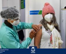 Vacinação contra a Covid-19 bate recorde no final de semana; mais de 122,3 mil doses foram aplicadas