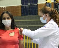 Vacinação contra a Covid-19 bate recorde no final de semana; mais de 122,3 mil doses foram aplicadas