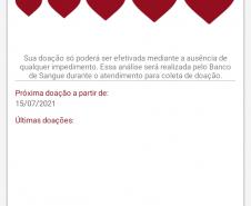 Hemepar lança nova versão de aplicativo para auxiliar na doação de sangue