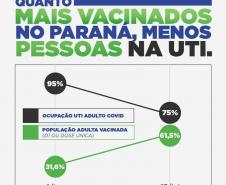 Com público prioritário imunizado, internação de idosos nas UTIs Covid cai para 27%