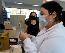 Seis meses após iniciar a vacinação, Paraná chega a 6,9 milhões de doses aplicadas