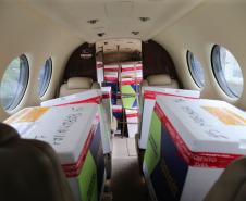Em seis meses, aeronaves da Casa Militar somam 11 dias no ar entregando vacinas