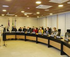 O secretário de Estado da Saúde, Beto Preto acompanha o ministro da Saúde, Marcelo Queiroga, nesta terça-feira (20) na Itaipu Binacional em Foz do Iguaçu. 