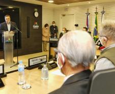 O secretário de Estado da Saúde, Beto Preto acompanha o ministro da Saúde, Marcelo Queiroga, nesta terça-feira (20) na Itaipu Binacional em Foz do Iguaçu. 