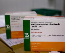 Mais 329.380 doses de vacinas contra a Covid-19 já estão no Paraná