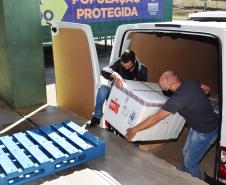 Mais 67,6 mil vacinas contra a Covid-19 chegam ao Paraná