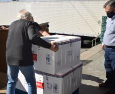 Mais 67,6 mil vacinas contra a Covid-19 chegam ao Paraná