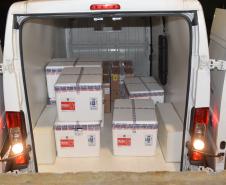 Novo lote com 114 mil vacinas contra a Covid-19 chega ao Paraná