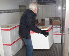 Estado inicia distribuição de 131,9 mil vacinas contra a Covid-19