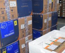 Mais 240,9 mil vacinas contra a Covid-19 chegam ao Paraná