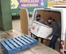Mais 240,9 mil vacinas contra a Covid-19 chegam ao Paraná