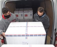 Mais 240,9 mil vacinas contra a Covid-19 chegam ao Paraná