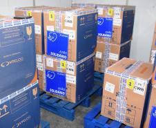 Paraná recebe 127,5 mil vacinas contra a Covid-19