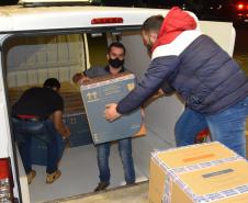 Chegam ao Paraná 107.640 doses de imunizante da Pfizer contra Covid-19 