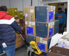 Chegam ao Paraná 107.640 doses de imunizante da Pfizer contra Covid-19 