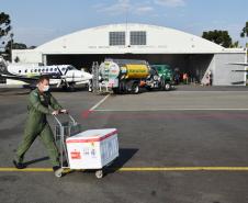  Paraná distribui nesta segunda-feira 223.268 doses de vacinas contra a Covid-19
