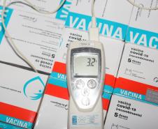 Estado recebe mais 232.250 vacinas contra a Covid-19; lote completa remessa de 435.290 doses
