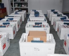Estado recebe mais 232.250 vacinas contra a Covid-19; lote completa remessa de 435.290 doses