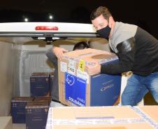 Estado recebe mais 175,5 mil vacinas contra a Covid-19