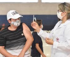 80% dos adolescentes de Toledo já receberam a primeira dose da vacina contra a Covid-19