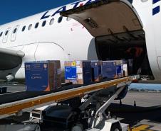 Mais 79,5 mil vacinas contra a Covid-19 chegam ao Paraná