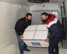 Novas 87 mil doses de vacinas contra a Covid-19 chegam ao Paraná