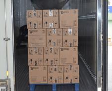 Mais 187 mil doses chegaram ao Paraná neste sábado