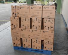 Mais 187 mil doses chegaram ao Paraná neste sábado
