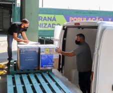 Mais 156 mil vacinas chegam ao Estado nesta quarta-feira (8)