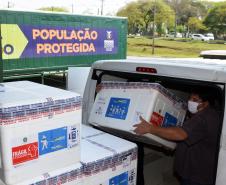 Estado recebe mais vacinas e anuncia início da aplicação da dose de reforço