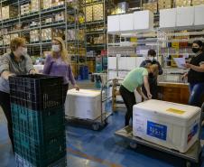 Saúde distribui mais de meio milhão de vacinas contra a Covid-19; quase 100 mil são para adolescentes