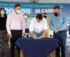 Governador entrega 36 carros da Saúde para Colombo, Bocaiúva do Sul e Campina Grande do Sul