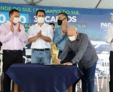 Governador entrega 36 carros da Saúde para Colombo, Bocaiúva do Sul e Campina Grande do Sul